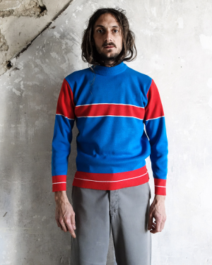 1980s French vintage KUDSAK biker racing Jacket