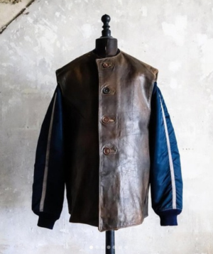 1980s French vintage KUDSAK bikerracing Jacket