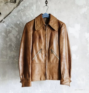 1980s French vintage KUDSAK bikerracing Jacket