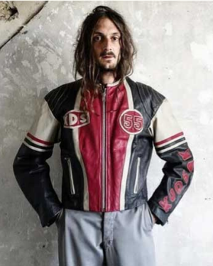 1980s French vintage KUDSAK biker racing Jacket